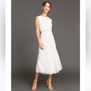 NWT NY&Co White Dress - Size SM